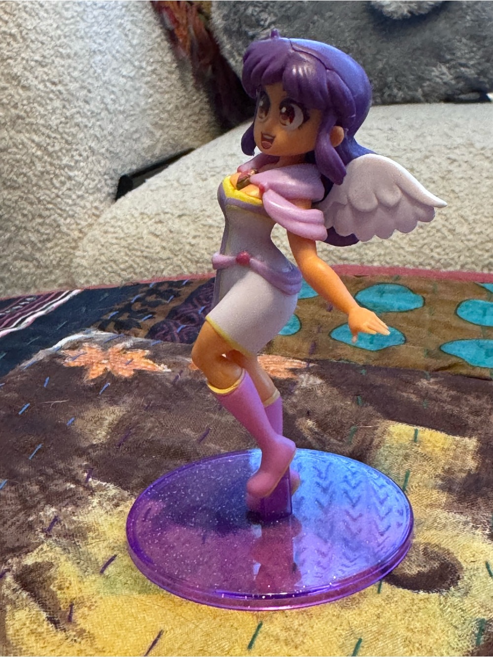 Goddess Aphmau Meemeow Purple Angel Wing Doll Figure - Kids Toys - Picture 2 of 4